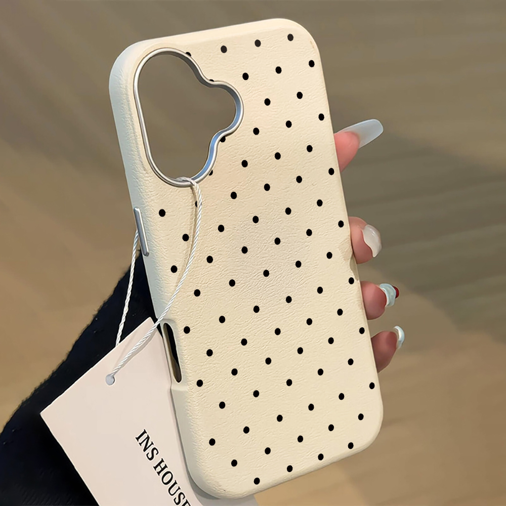 Korean Lifestyle Aesthetic - Kore INS Sevimli Puantiyeli Telefon Kılıfı