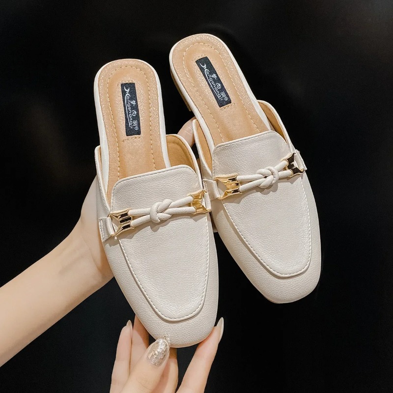 Bayan Ayakkabı Moda Baotou Yar - Korean Lifestyle Aesthetic incelemesi ve fiyatı
