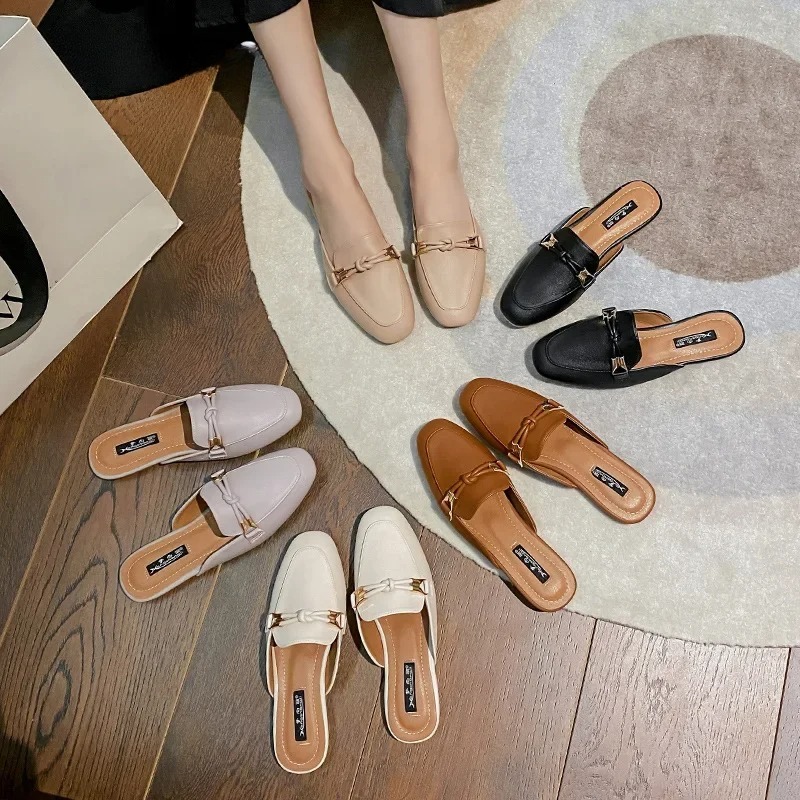 Bayan Ayakkabı Moda Baotou Yar - Korean Lifestyle Aesthetic incelemesi ve fiyatı